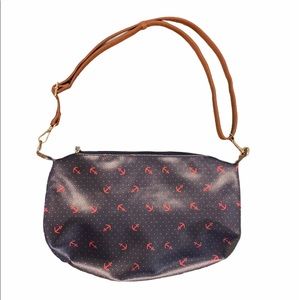 Anchor Design Navy Purse